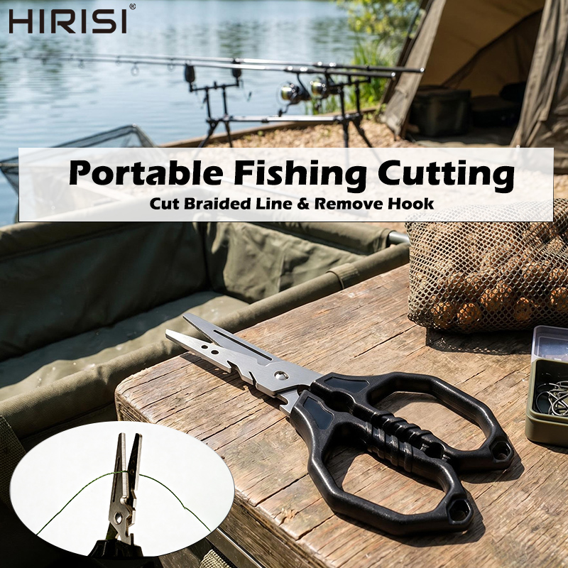 Fishing Line Cutter - Çok fonksiyonlu balıkçılık makası paslanmaz çelik