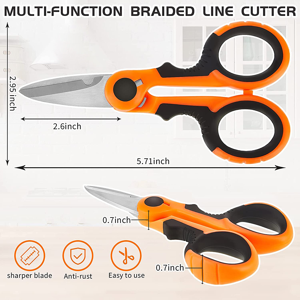Yürümek balık japon 420 paslan - Fishing Line Cutter incelemesi ve fiyatı